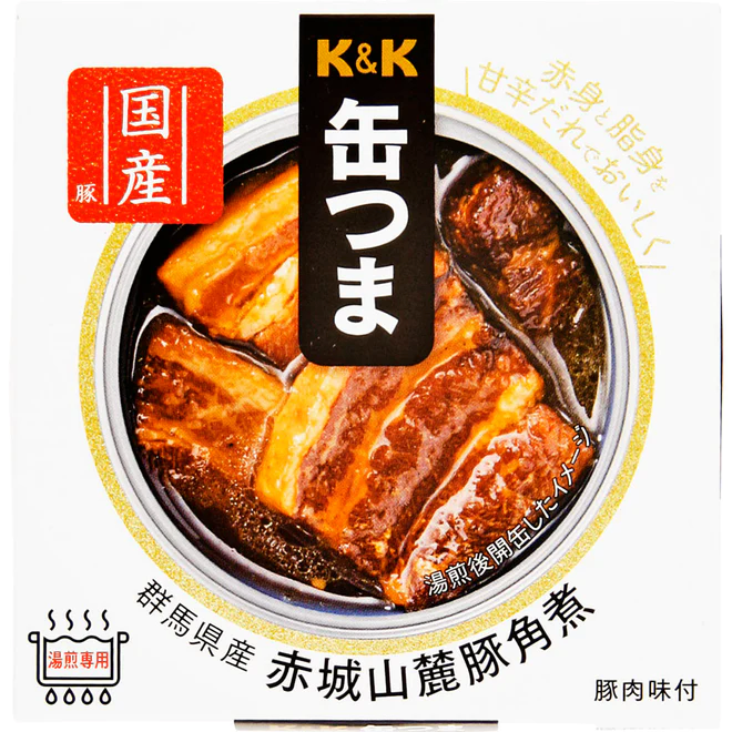 缶つま 群馬県産 赤城山麓豚角煮